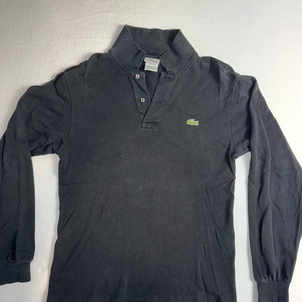 Men’s Lacoste Long-Sleeve Polo Size 3